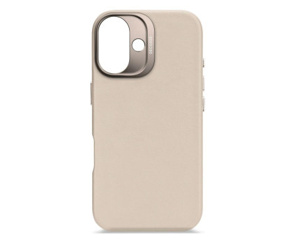 Etui do telefonów Decoded Leather Backcover do iPhone 16 z MagSafe clay D25IPO16BC1CY